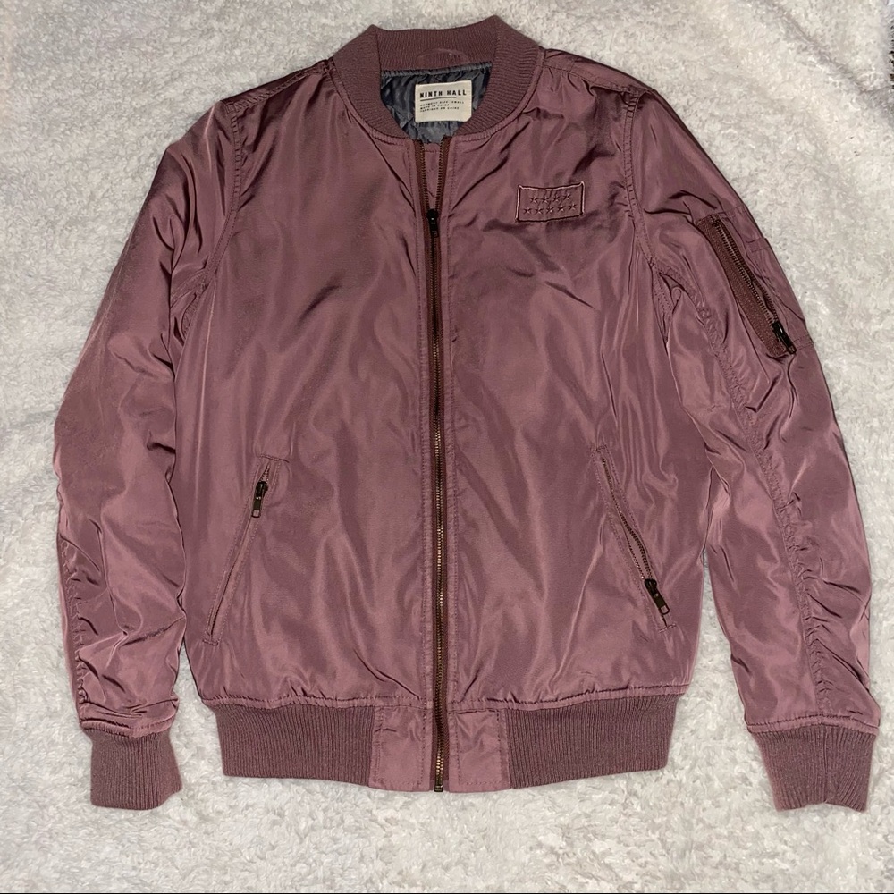 PacSun Pink bomber jacket